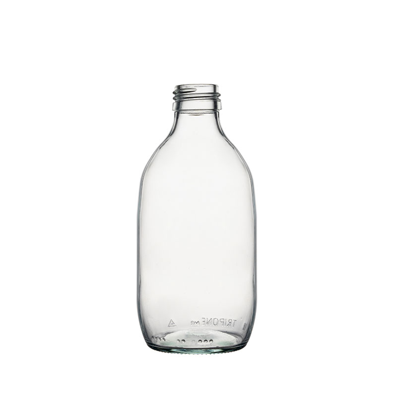产品中心-饮料瓶-300毫升苏打水玻璃瓶果汁瓶
